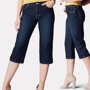 Express Bleus Denim Capris Jeans Small Medium 5/6